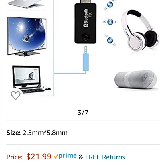 Bluetooth transmitter New - Picture 2 of 2